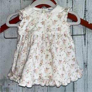 Floral Baby Dress with Ruffle Trim RL 3mo